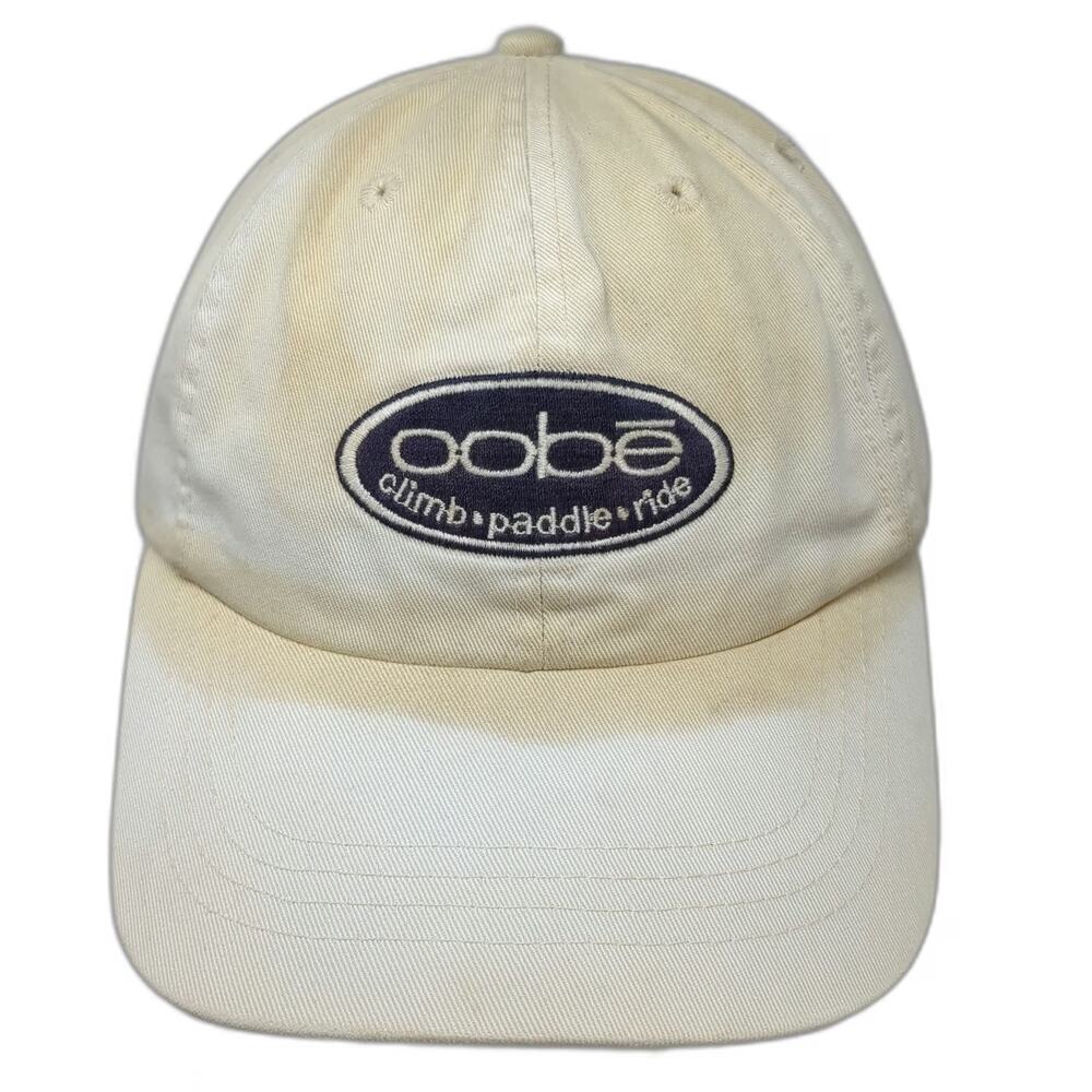 oobe Baseball Cap Beige One Size Slideback Climb Paddle Ride Cotton Outdoor Hat